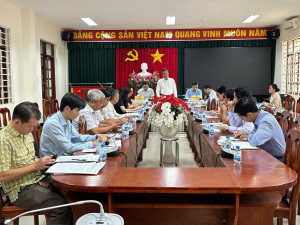 Ban Chỉ đạo các công trình, dự án bồi thường, hỗ trợ, thu hồi đất, tái định cư xã Long Thành tổ chức họp quán triệt nhiệm vụ những tháng cuối năm 2025