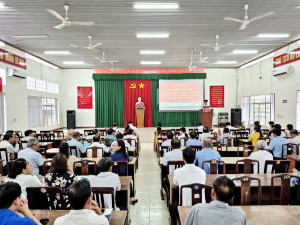 Khai giảng lớp bồi dưỡng lý luận chính trị, chuyên môn – nghiệp vụ dành cho cán bộ mặt trận cơ sở năm 2025