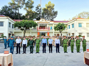 CÔNG AN XÃ LONG THÀNH RA QUÂN CAO ĐIỂM TẤN CÔNG, TRẤN ÁP TỘI PHẠM