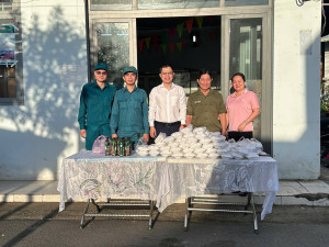 Cấp Ủy - Ban nhân dân ấp Phước Long lan tỏa yêu thương thông qua chương trình "BỮA SÁNG 0 ĐỒNG"