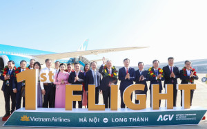 SÂN BAY QUỐC TẾ LONG THÀNH ĐÓN CHUYẾN BAY ĐẦU TIÊN – BƯỚC NGOẶT QUAN TRỌNG TRONG LỊCH SỬ PHÁT TRIỂN HẠ TẦNG HÀNG KHÔNG VIỆT NAM