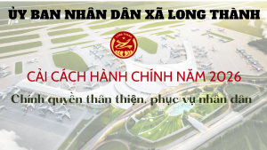 Kế hoạch thông tin, tuyên truyền cải cách hành chính năm 2026 trên địa bàn xã Long Thành