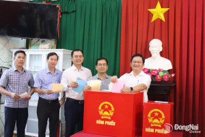 Diễn tập công tác bầu cử đại biểu Quốc hội khóa XVI và HĐND các cấp nhiệm kỳ 2026-2031