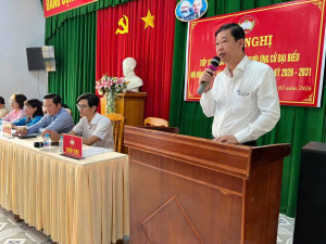 Hội nghị tiếp xúc cử tri, vận động bầu cử tại đơn vị bầu cử...