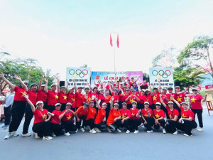 Sôi nổi ngày chạy Olympic vì sức khỏe toàn dân, vì an ninh Tổ quốc năm 2026