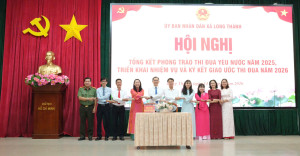 Xã Long Thành tổ chức Hội nghị tổng kết phong trào thi đua...