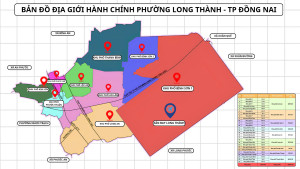 Ban do dai gioi hanh chinh Long Thanh