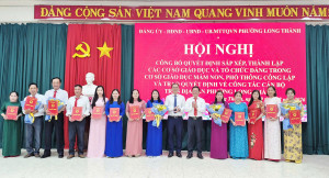 Phường Long Thành tổ chức Hội nghị công bố Quyết định sắp...