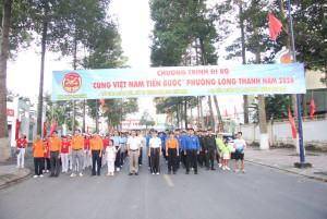 Long Thành chung sức vào hoạt động đi bộ toàn quốc "Cùng...
