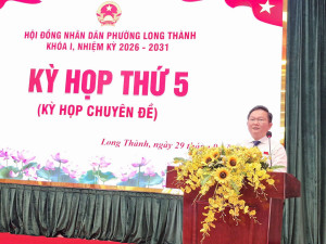 HỘI ĐỒNG NHÂN DÂN PHƯỜNG LONG THÀNH KHÓA I, NHIỆM KỲ 2026 -...