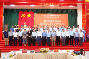Đảng ủy và UBND phường Long Thành tổ chức Hội nghị đối thoại...