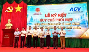 Phường Long Thành và Cảng hàng không quốc tế Long Thành ký...