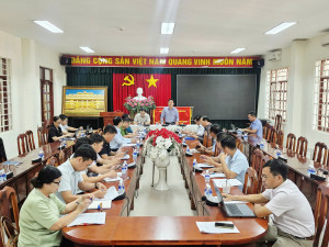 Lãnh đạo phường Long Thành kiểm tra tiến độ thực hiện Chiến...