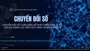 Chuyển đổi số xã Long Thành năm 2025
