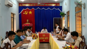 DỰ HỘI NGHỊ TRỰC TUYẾN VỀ KHÓ KHĂN TRONG GIẢI QUYẾT TTHC VÀ CĐS