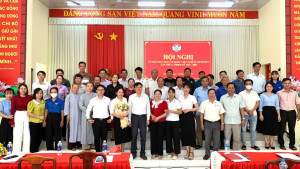 HỘI NGHỊ LẦN THỨ NHẤT ỦY BAN MTTQ VIỆT NAM XÃ, NHIỆM KỲ 2024–2029