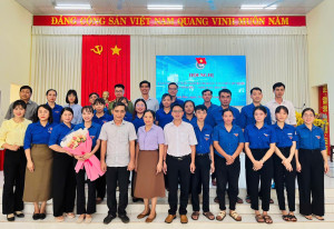 BCH ĐOÀN XÃ MINH ĐỨC TỔ CHỨC HỘI NGHỊ LẦN THỨ NHẤT