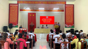 ĐẠI HỘI LẦN THỨ NHẤT ĐẢNG BỘ UBND XÃ MINH ĐỨC, NHIỆM KỲ 2025 – 2030