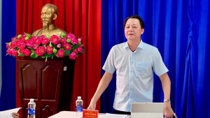 UBND XÃ MINH ĐỨC TỔ CHỨC HỌP NGHE BÁO CÁO TÌNH HÌNH VẬN HÀNH CHÍNH QUYỀN 2 CẤP SAU 01 THÁNG TRIỂN KHAI