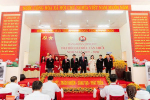 ĐẠI HỘI ĐẠI BIỂU ĐẢNG BỘ XÃ MINH ĐỨC LẦN THỨ I, NHIỆM KỲ 2025–2030 CHÍNH THỨC KHAI MẠC PHIÊN TRÙ BỊ