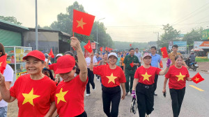 MINH ĐỨC HƯỞNG ỨNG SỰ KIỆN ĐI BỘ “CÙNG VIỆT NAM TIẾN BƯỚC”