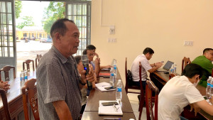 TỔ ĐẠI BIỂU SỐ 3 VÀ SỐ 4 HỘI ĐỒNG NHÂN DÂN XÃ MINH ĐỨC TIẾP XÚC CỬ TRI