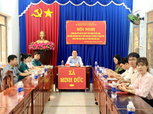 HỘI NGHỊ TRỰC TUYẾN THÔNG QUA KẾT QUẢ XÉT DUYỆT TIÊU CHUẨN TUYỂN CHỌN, GỌI CÔNG DÂN NHẬP NGŨ NĂM 2026