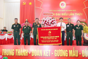 🌺 XÃ MINH ĐỨC TỔ CHỨC THÀNH CÔNG ĐẠI HỘI ĐẠI BIỂU HỘI CỰU CHIẾN BINH LẦN THỨ I, NHIỆM KỲ 2025 – 2030 🌺