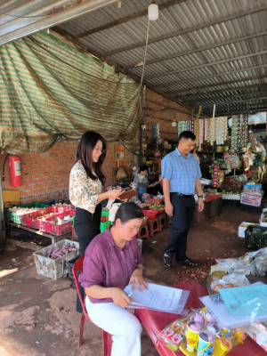 XÃ MINH ĐỨC TĂNG CƯỜNG KIỂM TRA AN TOÀN VỆ SINH THỰC PHẨM TRÊN ĐỊA BÀN
