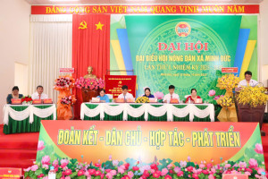 🌾 XÃ MINH ĐỨC: TỔ CHỨC THÀNH CÔNG PHIÊN TRÙ BỊ ĐẠI HỘI ĐẠI BIỂU HỘI NÔNG DÂN XÃ MINH ĐỨC LẦN THỨ I, NHIỆM KỲ 2025 – 2030 🌾