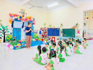 Trường Mầm non An Phú tổ chức các tiết dạy tốt – học tốt chào mừng Ngày Nhà giáo Việt Nam 20/11 📚🌺