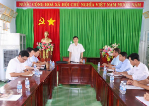 ★ ĐẢNG ỦY XÃ MINH ĐỨC THĂM VÀ LÀM VIỆC VỚI CHI BỘ, BAN ĐIỀU HÀNH ẤP SÓC RUL