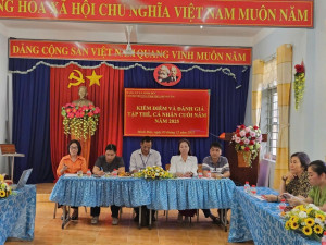 TRƯỜNG TH & THCS MINH TÂM TỔ CHỨC HỘI NGHỊ KIỂM ĐIỂM, ĐÁNH GIÁ TẬP THỂ VÀ ĐẢNG VIÊN CUỐI NĂM 2025