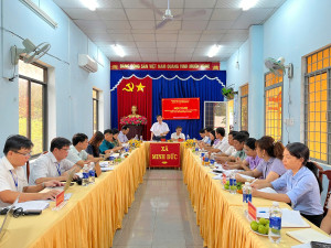 GIAO BAN CÔNG TÁC MTTQ, ĐOÀN THỂ VÀ CÔNG TÁC NỘI CHÍNH QUÝ IV