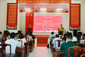 MINH ĐỨC: TẬP HUẤN NGHIỆP VỤ CÔNG TÁC KIỂM TRA, GIÁM SÁT VÀ THI HÀNH KỶ LUẬT ĐẢNG NĂM 2026.