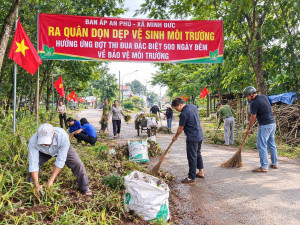 MINH ĐỨC RA MẮT MÔ HÌNH TUYẾN ĐƯỜNG “SÁNG – XANH – SẠCH”