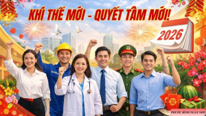 SẴN SÀNG TRỞ LẠI LÀM VIỆC SAU TẾT – KHÍ THẾ MỚI, QUYẾT TÂM MỚI, HÀNH ĐỘNG QUYẾT LIỆT!
