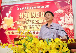 KHÍ THẾ HƯỚNG VỀ NGÀY HỘI TOÀN DÂN BẦU CỬ 15/03/2026 LAN TỎA KHẮP CÁC ẤP, SÓC XÃ MINH ĐỨC