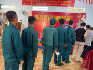 BAN BẦU CỬ SỐ 6 - KHU VỰC BỎ PHIẾU SỐ 17 – TỔ BẦU CỬ SỐ 17 XÃ MINH ĐỨC HOÀN THÀNH 100% CỬ TRI THAM GIA BẦU CỬ