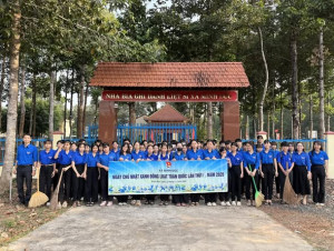 TUỔI TRẺ MINH ĐỨC RA QUÂN NGÀY CHỦ NHẬT XANH ĐỒNG LOẠT LẦN THỨ I, NĂM 2026