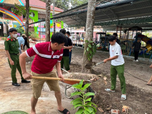 🌿 LAN TỎA YÊU THƯƠNG – CHUNG TAY VÌ MÔI TRƯỜNG HỌC TẬP CỦA TRẺ 🌿