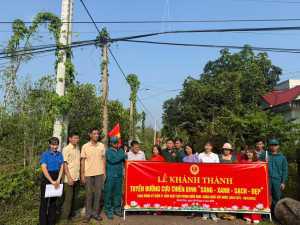 HỘI CỰU CHIẾN BINH XÃ MINH ĐỨC RA MẮT MÔ HÌNH DÂN VẬN KHÉO “TUYẾN ĐƯỜNG CỰU CHIẾN BINH SÁNG - XANH - SẠCH - ĐẸP” 🇻🇳🌻🇻🇳