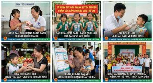XÃ MINH ĐỨC ĐẨY MẠNH TUYÊN TRUYỀN CHĂM SÓC, PHÒNG NGỪA BỆNH RĂNG MIỆNG CHO TRẺ EM