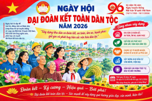NGÀY HỘI ĐẠI ĐOÀN KẾT TOÀN DÂN TỘC NĂM 2026