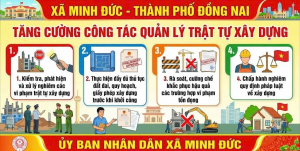🏗️ XÃ MINH ĐỨC TĂNG CƯỜNG CÔNG TÁC QUẢN LÝ TRẬT TỰ XÂY DỰNG TRÊN ĐỊA BÀN