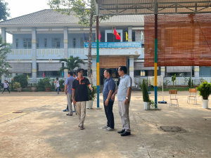 LÃNH ĐẠO XÃ MINH ĐỨC KIỂM TRA CÔNG TÁC CHUẨN BỊ ĐẠI HỘI TDTT LẦN THỨ I NĂM 2026