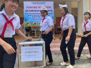 🌟 TRƯỜNG TH & THCS MINH TÂM PHÁT ĐỘNG ỦNG HỘ ĐỒNG BÀO KHẮC PHỤC HẬU QUẢ BÃO SỐ 10 (BUALOI)