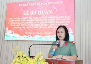 ✦ XÃ MINH ĐỨC RA QUÂN CAO ĐIỂM BẢO ĐẢM ANTT PHỤC VỤ BẢO VỆ AN TOÀN TUYỆT ĐỐI CÁC SỰ KIỆN CHÍNH TRỊ TRỌNG ĐẠI NĂM 2026 ✦