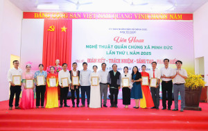 🌈 SẮC MÀU TẠI LIÊN HOAN NGHỆ THUẬT QUẦN CHÚNG XÃ MINH ĐỨC LẦN THỨ I NĂM 2025 🌈