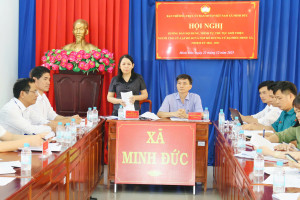 🔰XÃ MINH ĐỨC TỔ CHỨC HỘI NGHỊ HƯỚNG DẪN GIỚI THIỆU NGƯỜI ỨNG CỬ ĐẠI BIỂU HĐND XÃ NHIỆM KỲ 2026 – 2031